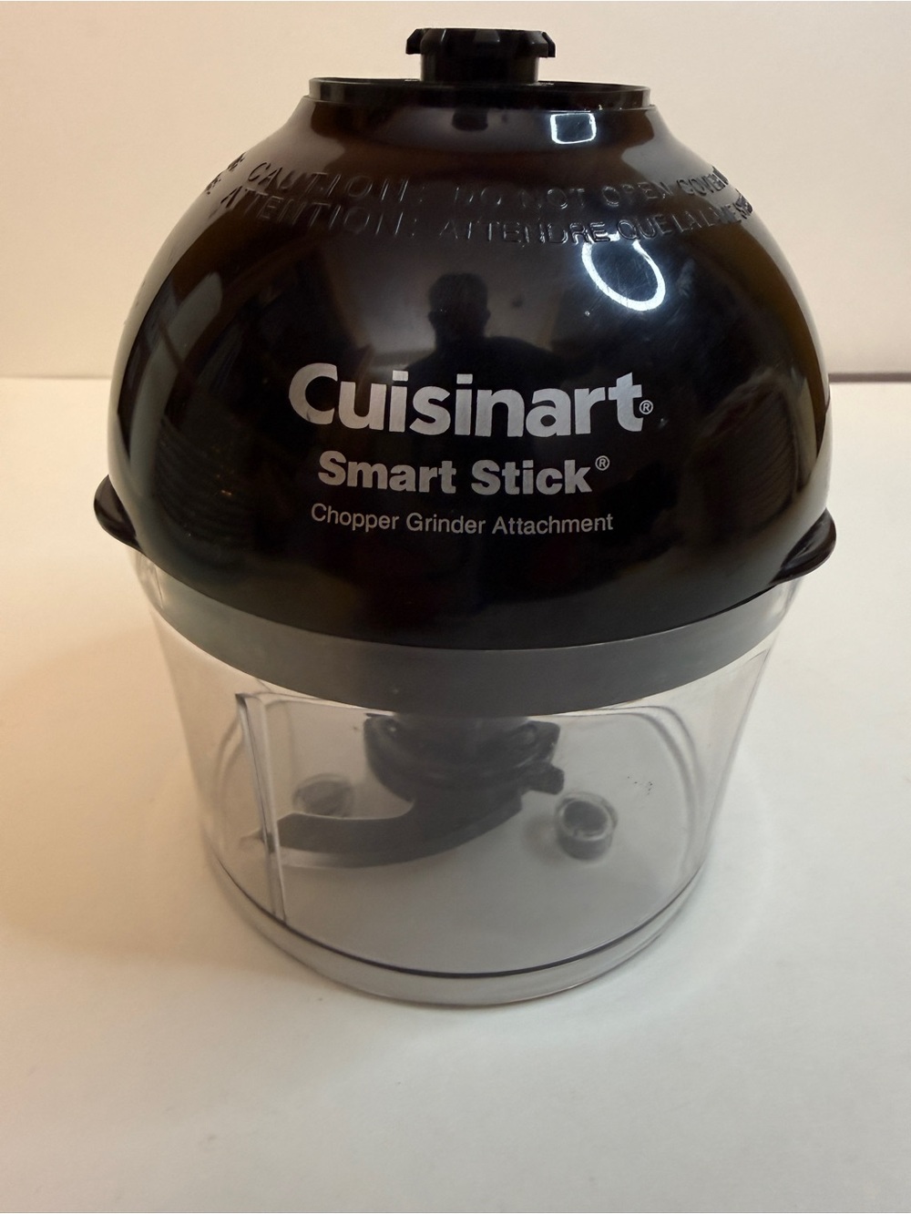 Cuisinart Smart Stick Chopper & Grinder Attachment - Black and Clear